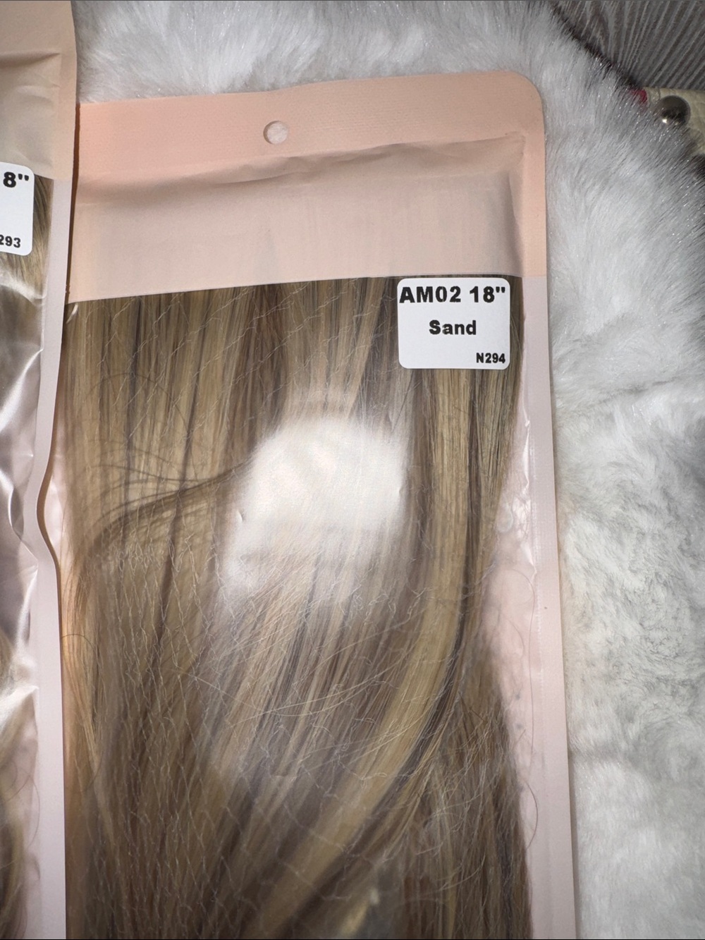 Sand Blonde Clip-In Extensions – Natural Sand - Picture 5 of 8